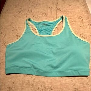 ZELOS Women's Teal Sports Bra
